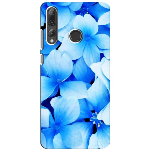 Чехол с рисунком «Синие цветы» для Huawei P Smart Plus 2019 Чехол с рисунком «Синие цветы» для Huawei P Smart Plus 2019