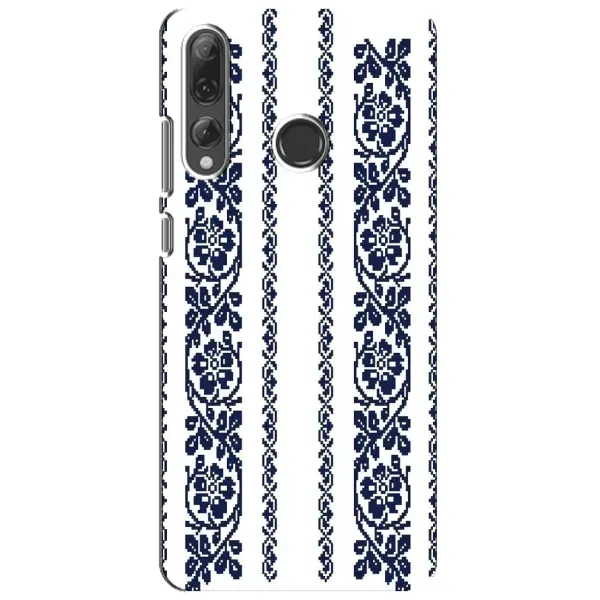 Чехол с рисунком «Синяя вышиванка» для Huawei P Smart Plus 2019 Чехол с рисунком «Синяя вышиванка» для Huawei P Smart Plus 2019