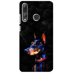 Бампер для Huawei P Smart Plus 2019 з картинкою "Песики" (Собака Мопсік)