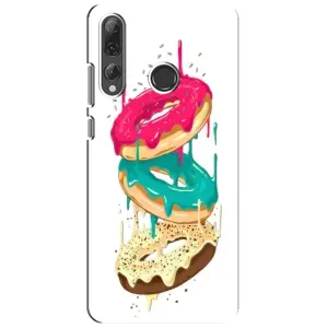 Чехол с изображением вкусной еды для Huawei P Smart Plus 2019 (Сочные пончики)
