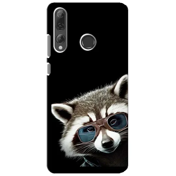 Чехол с рисунком «Стильный Енот» для Huawei P Smart Plus 2019 Чехол с рисунком «Стильный Енот» для Huawei P Smart Plus 2019