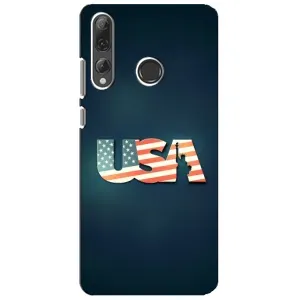 Чехол Флаг USA для Huawei P Smart Plus 2019 (USA)