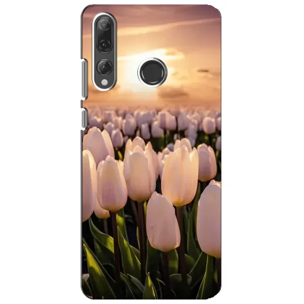 Чехол с рисунком «Закат с цветами» для Huawei P Smart Plus 2019 Чехол с рисунком «Закат с цветами» для Huawei P Smart Plus 2019