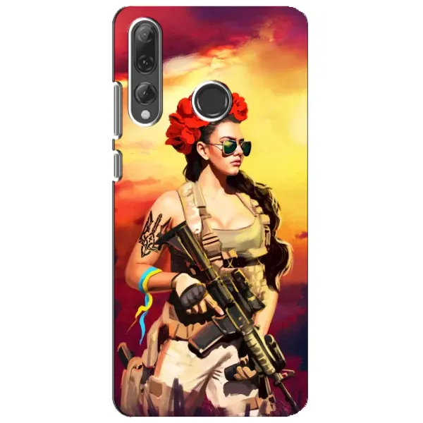 Чехол с рисунком «Женщина солдат» для Huawei P Smart Plus 2019 Чехол с рисунком «Женщина солдат» для Huawei P Smart Plus 2019