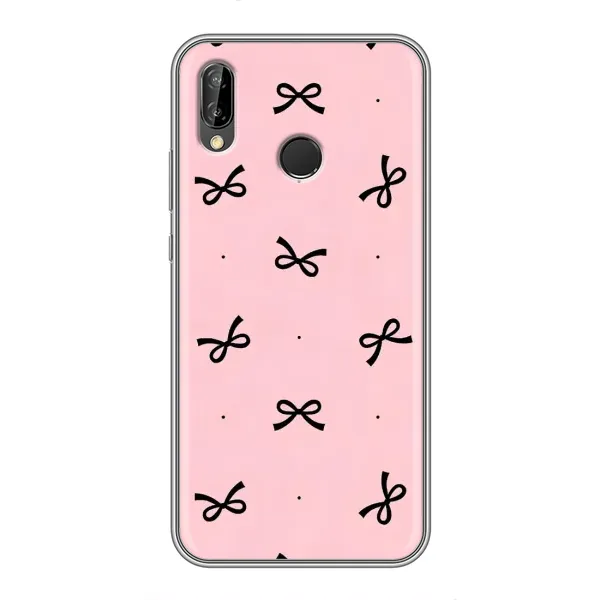 Чехол с рисунком «Черные бантики» для Huawei P Smart Plus (Nova 3i, INE-LX1) Чехол с рисунком «Черные бантики» для Huawei P Smart Plus (Nova 3i, INE-LX1)