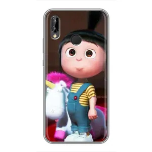 Мультяшний принт на Чохол для Хуавей П Смарт Плюс (Дівчинка Агнес)