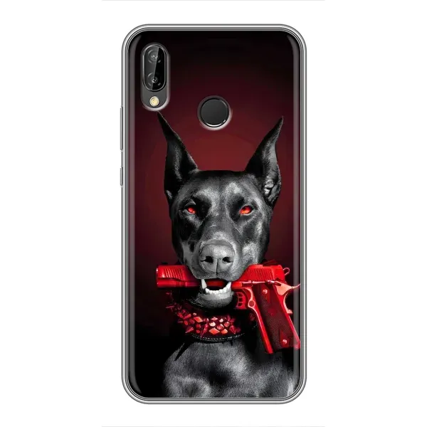 Чехол с рисунком «Доберман злой» для Huawei P Smart Plus (Nova 3i, INE-LX1) Чехол с рисунком «Доберман злой» для Huawei P Smart Plus (Nova 3i, INE-LX1)