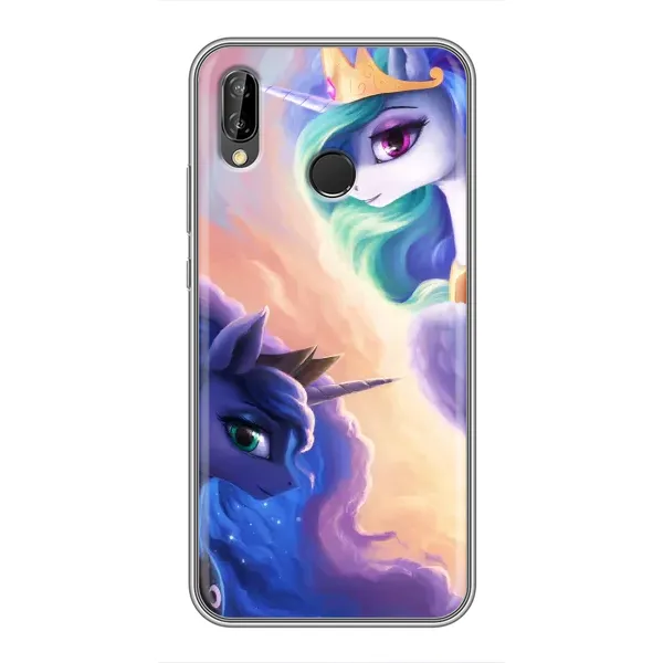 Чехол с рисунком «Единорожки на тучках» для Huawei P Smart Plus (Nova 3i, INE-LX1) Чехол с рисунком «Единорожки на тучках» для Huawei P Smart Plus (Nova 3i, INE-LX1)
