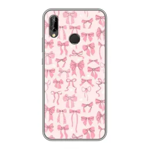 Чехол банты для Huawei P Smart Plus , Nova 3i, INE-LX1 (Фон бантики)