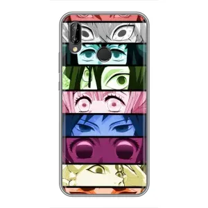 Силиконовые чехлы с глазами Anime для Хуавей П Смарт Плюс (Глаза Хашира)
