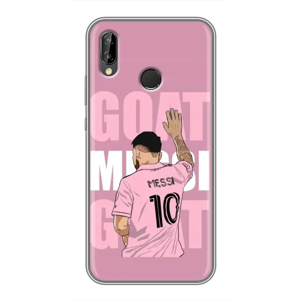 Чехол с рисунком «GOAT MESSI» для Huawei P Smart Plus (Nova 3i, INE-LX1)