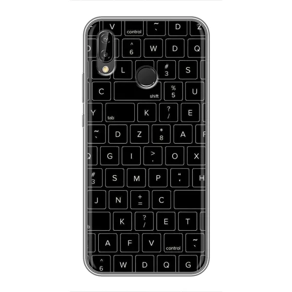 Чехол с рисунком «Клавиатура» для Huawei P Smart Plus (Nova 3i, INE-LX1)