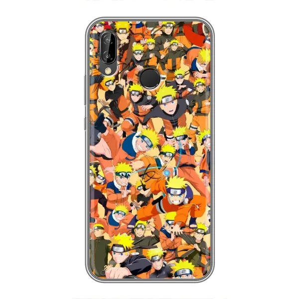 Чехол с рисунком «Коллаж Наруто» для Huawei P Smart Plus (Nova 3i, INE-LX1)