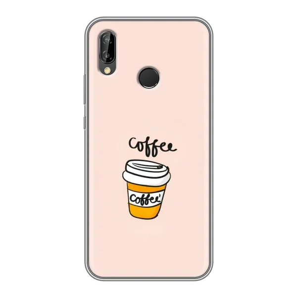 Чехол с рисунком «Кружка кофе» для Huawei P Smart Plus (Nova 3i, INE-LX1) Чехол с рисунком «Кружка кофе» для Huawei P Smart Plus (Nova 3i, INE-LX1)