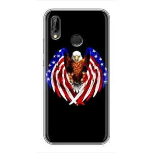 Чохол Прапор USA для Huawei P Smart Plus , Nova 3i, INE-LX1 (Крила США)