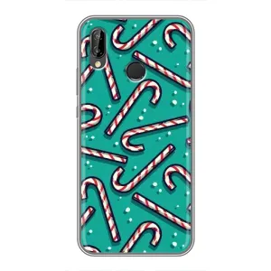 Силіконовий бампер на різдво для Huawei P Smart Plus , Nova 3i, INE-LX1 (Льодяники)
