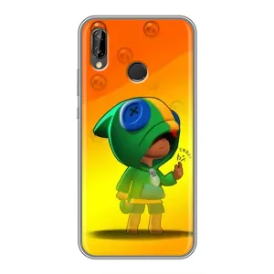 Чохол Бравл Старс для Huawei P Smart Plus , Nova 3i, INE-LX1 (LEON в кофті)