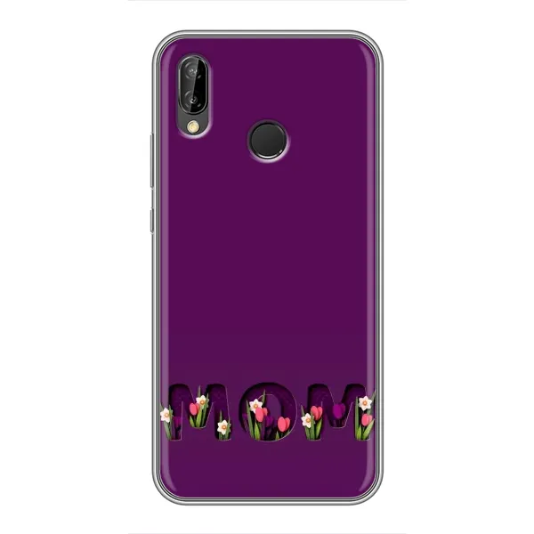 Чехол с рисунком «Мама с цветами» для Huawei P Smart Plus (Nova 3i, INE-LX1) Чехол с рисунком «Мама с цветами» для Huawei P Smart Plus (Nova 3i, INE-LX1)