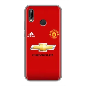 Силиконовые Чехлы принт Футбол на Huawei P Smart Plus , Nova 3i, INE-LX1 (Man United)