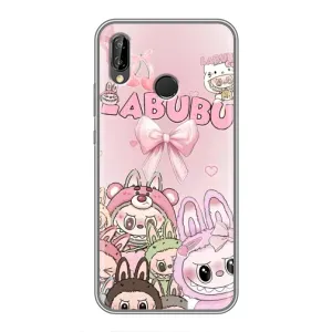 Чохол з принтом Лабубу для Huawei P Smart Plus , Nova 3i, INE-LX1 (Монстри Лабубу)