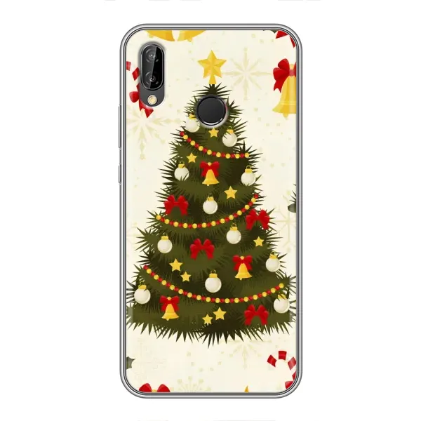 Чехол с рисунком «Новогодний принт» для Huawei P Smart Plus (Nova 3i, INE-LX1) Чехол с рисунком «Новогодний принт» для Huawei P Smart Plus (Nova 3i, INE-LX1)