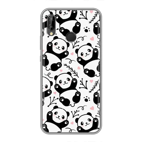Чехол с рисунком «Пандочки» для Huawei P Smart Plus (Nova 3i, INE-LX1) Чехол с рисунком «Пандочки» для Huawei P Smart Plus (Nova 3i, INE-LX1)
