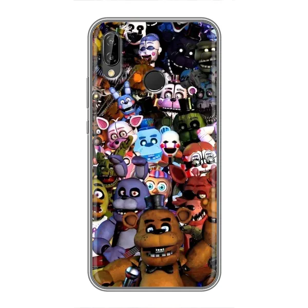 Чехол с рисунком «Персонажи Фредди» для Huawei P Smart Plus (Nova 3i, INE-LX1)