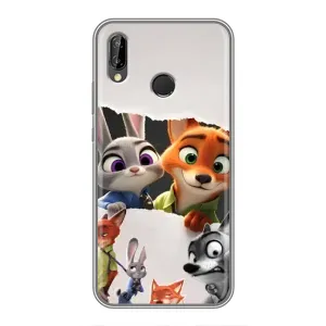 Силіконовий чохол з принтом Зоотрополіс для Huawei P Smart Plus , Nova 3i, INE-LX1 (Персонажі Зоо)