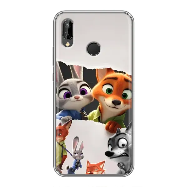 Чехол с рисунком «Персонажи Зоо» для Huawei P Smart Plus (Nova 3i, INE-LX1) Чехол с рисунком «Персонажи Зоо» для Huawei P Smart Plus (Nova 3i, INE-LX1)
