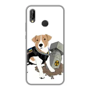 Чехол с принтом Собаки Патрон для Huawei P Smart Plus , Nova 3i, INE-LX1 (Пёс Патрон с ракетой)