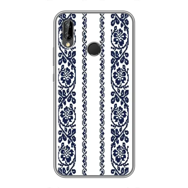 Чехол с рисунком «Синяя вышиванка» для Huawei P Smart Plus (Nova 3i, INE-LX1) Чехол с рисунком «Синяя вышиванка» для Huawei P Smart Plus (Nova 3i, INE-LX1)