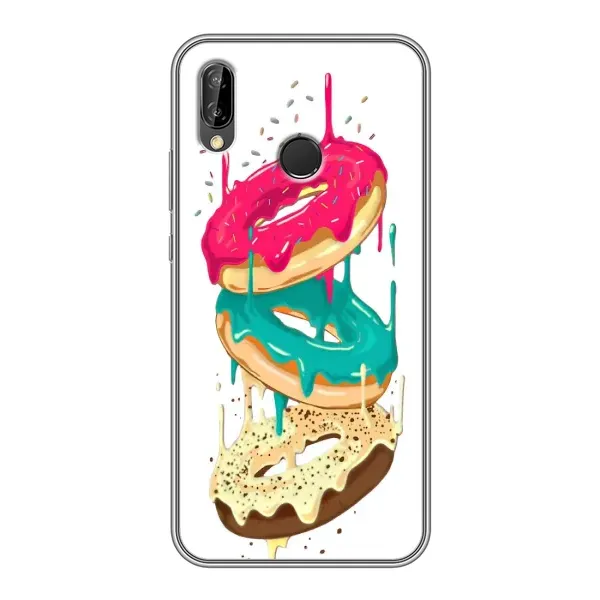 Чехол с рисунком «Сочные пончики» для Huawei P Smart Plus (Nova 3i, INE-LX1) Чехол с рисунком «Сочные пончики» для Huawei P Smart Plus (Nova 3i, INE-LX1)