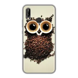 Чохли з принтом СОВИ для Huawei P Smart Plus , Nova 3i, INE-LX1 (Сова з зерен кави)