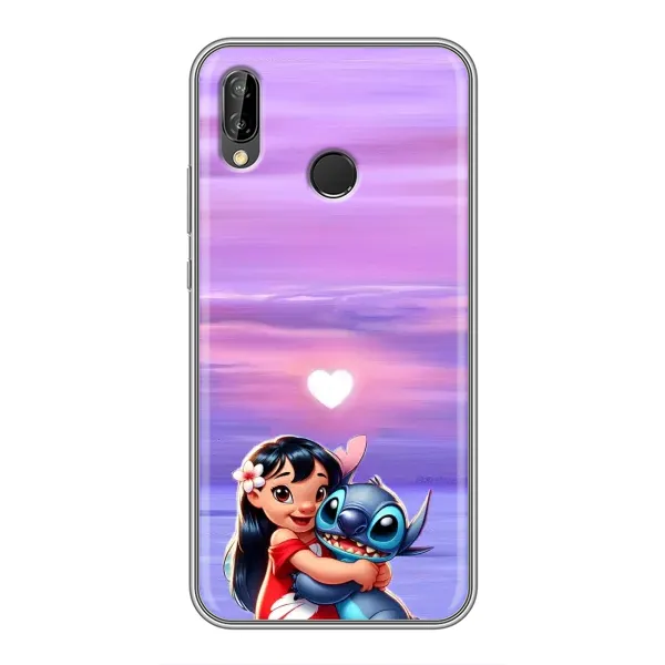 Чехол с рисунком «Стич и Лило» для Huawei P Smart Plus (Nova 3i, INE-LX1) Чехол с рисунком «Стич и Лило» для Huawei P Smart Plus (Nova 3i, INE-LX1)