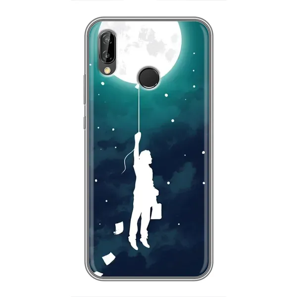 Чехол с рисунком «To The moon» для Huawei P Smart Plus (Nova 3i, INE-LX1)