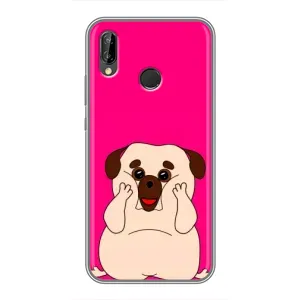 Чохол (ТПУ) Милі песики для Huawei P Smart Plus , Nova 3i, INE-LX1 (Веселий Мопсік)