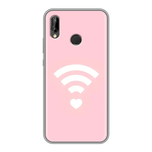 Чехол с рисунком «WiFi Love» для Huawei P Smart Plus (Nova 3i, INE-LX1) Чехол с рисунком «WiFi Love» для Huawei P Smart Plus (Nova 3i, INE-LX1)