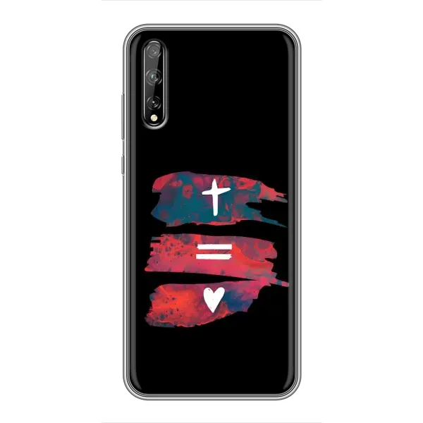 Чехол с рисунком «Атрибутика» для Huawei P Smart Pro
