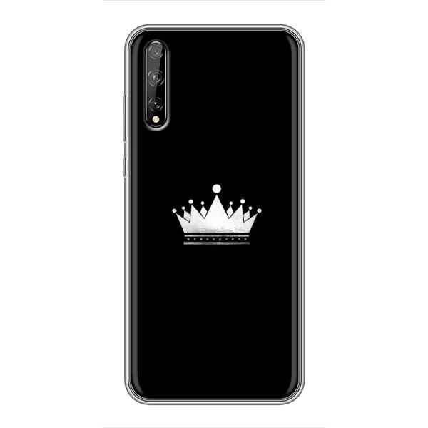 Чехол с рисунком «Белая корона» для Huawei P Smart Pro