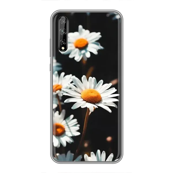 Чехол с рисунком «Белые ромашки» для Huawei P Smart Pro Чехол с рисунком «Белые ромашки» для Huawei P Smart Pro