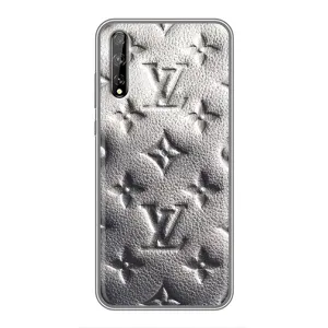 Текстурний Чохол Louis Vuitton для Хуавей П Смарт Про (Бежевий ЛВ)