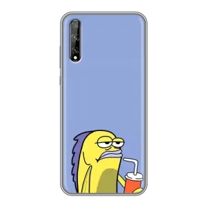 Бампер з принтом Меми для Huawei P Smart Pro (Байдужість)