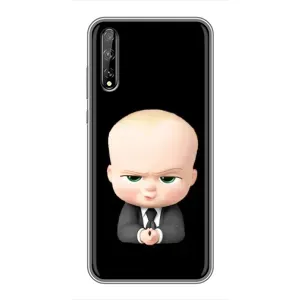 Мультяшний принт на Чохол для Хуавей П Смарт Про (Бос)
