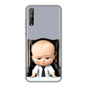 Мультяшний принт на Чохол для Хуавей П Смарт Про (BOSS)