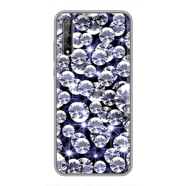 Чехол с рисунком «Бриллианты» для Huawei P Smart Pro Чехол с рисунком «Бриллианты» для Huawei P Smart Pro