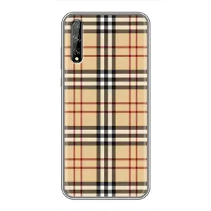 Чехол с Брендами одежды на Хуавей П Смарт Про (Burberry стиль)
