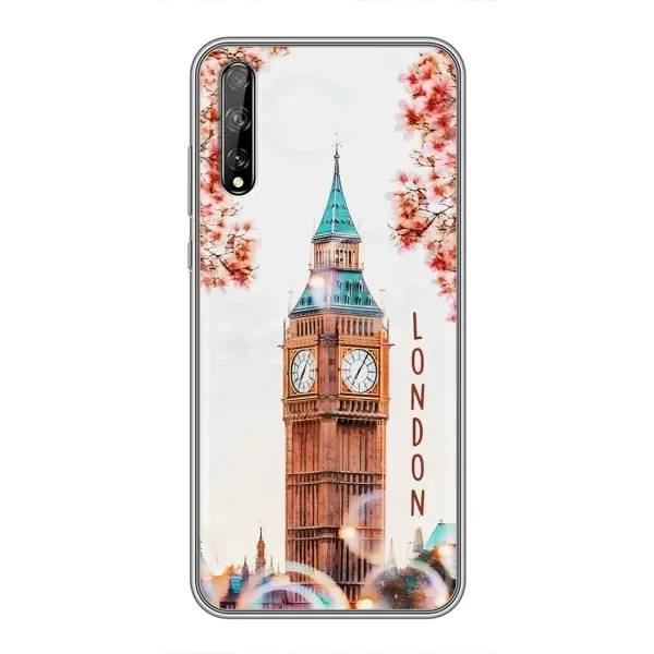 Чехол с рисунком «Часы Лондон» для Huawei P Smart Pro Чехол с рисунком «Часы Лондон» для Huawei P Smart Pro