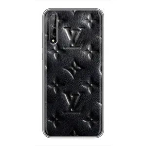 Текстурний Чохол Louis Vuitton для Хуавей П Смарт Про (Чорний ЛВ)