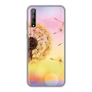 Силиконовый Чехол с одуванчиками на Huawei P Smart Pro (Цветок-одуванчик)