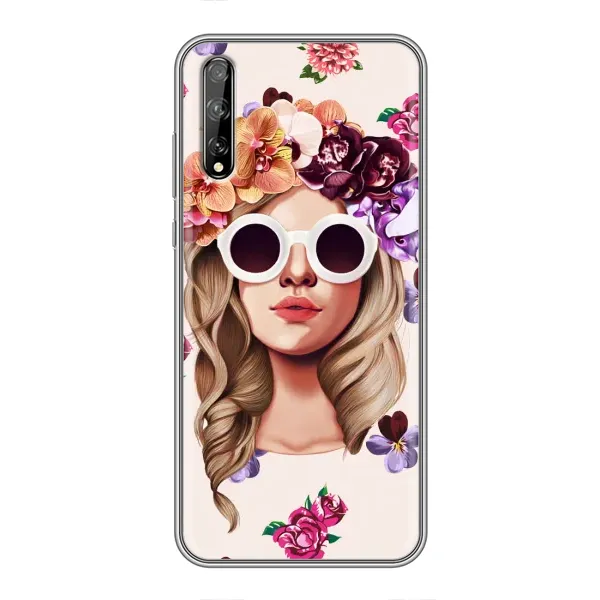 Чехол с рисунком «Девушка в очках» для Huawei P Smart Pro Чехол с рисунком «Девушка в очках» для Huawei P Smart Pro